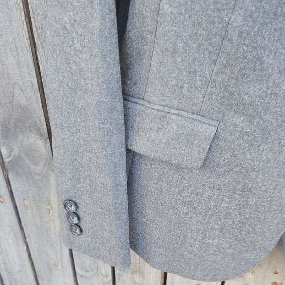 Talbots women blend 2- piece suits Classic Gray skirt A-line - Picture 5 of 14